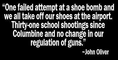 John Oliver on gun regulations