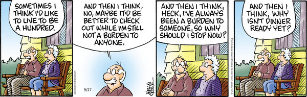 Pickles about being a burden to someone