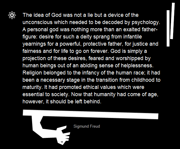 Sigmund Freud on the Idea of God
