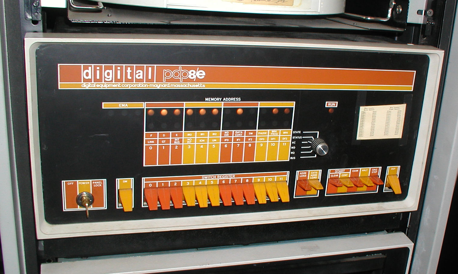 PDP8e computer