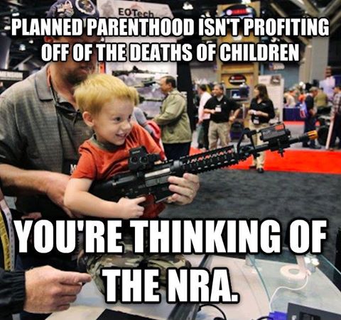 NRA profits off death of children
